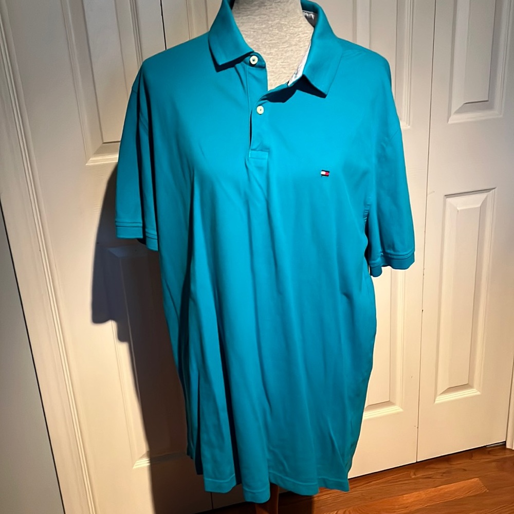 NWOT Mens Tommy Hilfiger Slim Fit polo shirt, size XXL